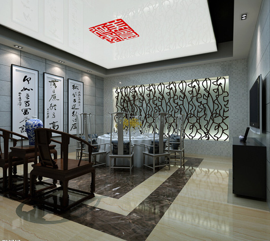 色彩多元化餐厅装修设计