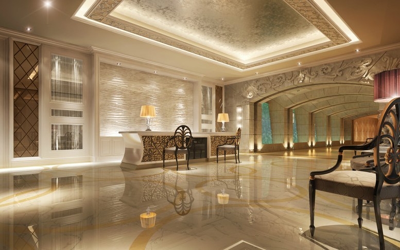 会所装修大堂的设计装修