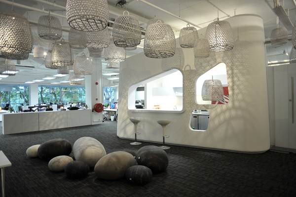 办公室装饰流行的几种范儿