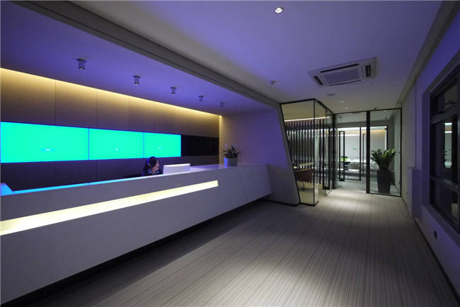 青岛产业园行政办公室装修赏析