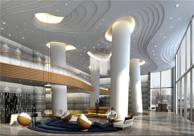 环保科技大厦办公室装修赏析