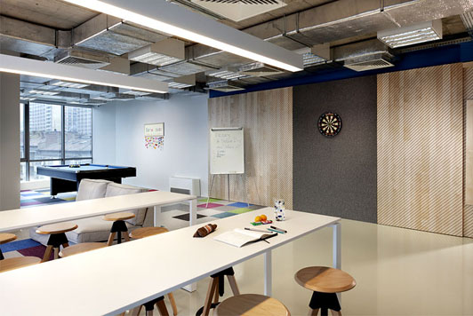 办公室装饰让你体验不一样的休闲